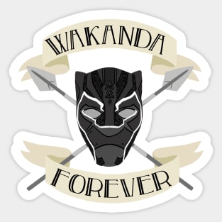 Wakanda Forever Sticker